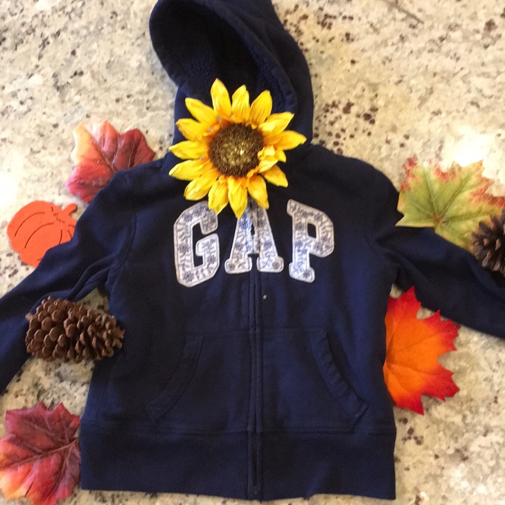 Navy fury zip up hoodie